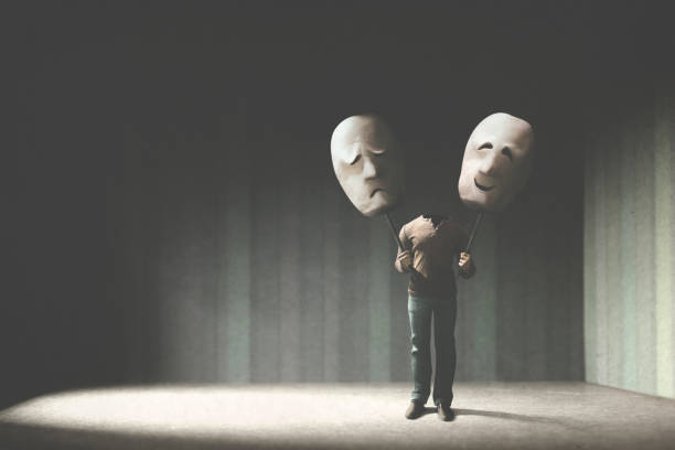 surreal theatrical identity drama concept