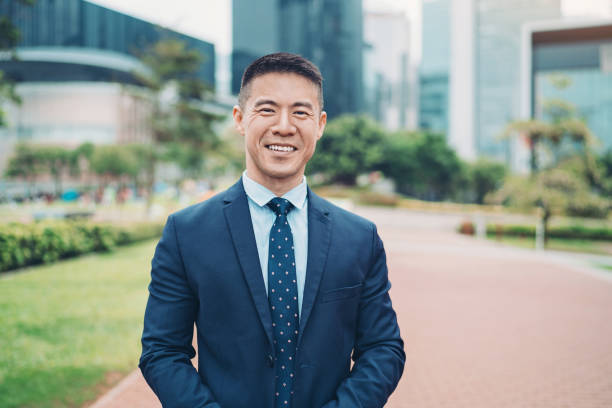 istock Smiling businessman 1169191708