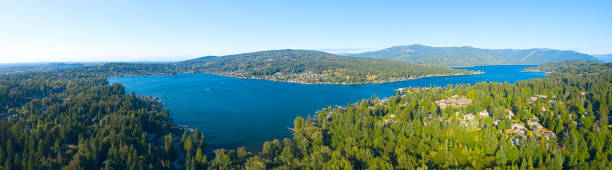 istock Lake Whatcom Aerial Panoramic Overview Bellingham Washington 1169192366