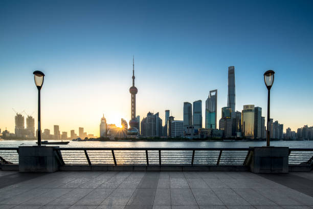 istock Panoramic skyline of Shanghai 1169194585