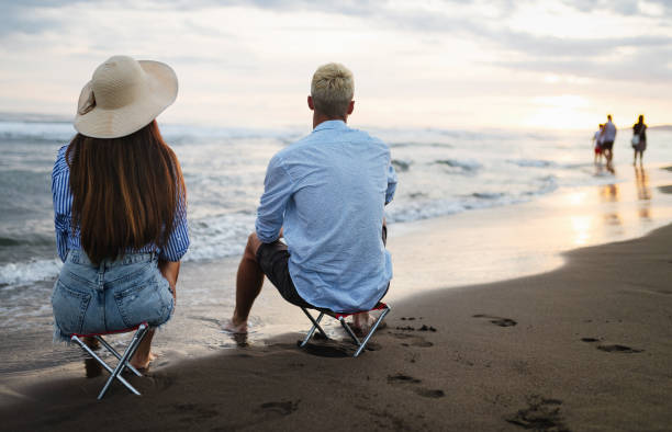 istock Smiling couple in love outdoors at summer 1169197012
