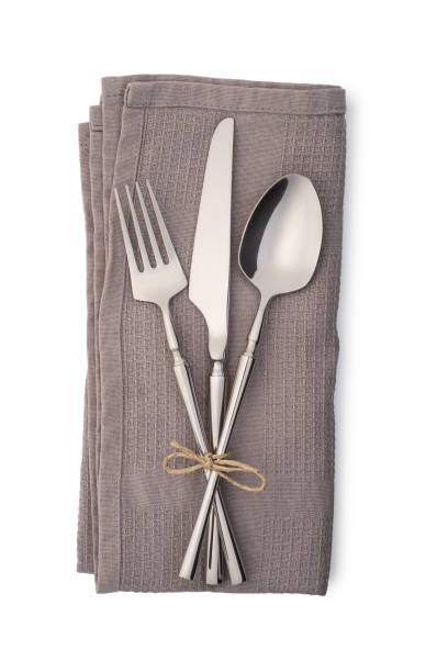 istock Cutlery set with Fork, Knife and Spoon 1169206750