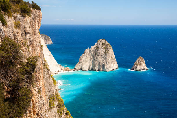 istock Keri cliffs in Zakynthos (Zante) island in Greece 1169225372
