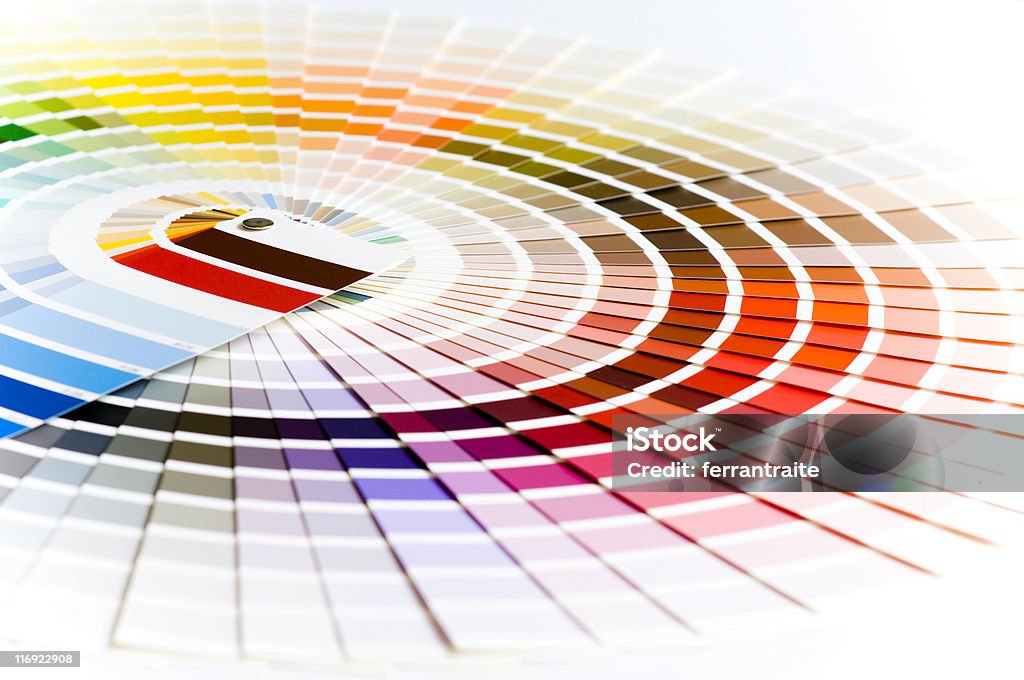 색상 스와치 - 로열티 프리 색상 묘사 스톡 사진