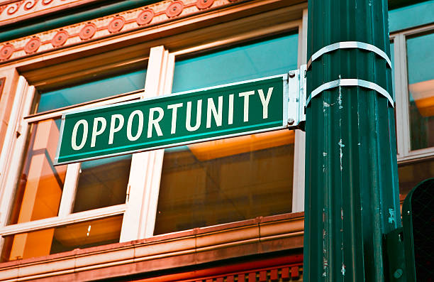 istock Opportunity Road Sign 116922954