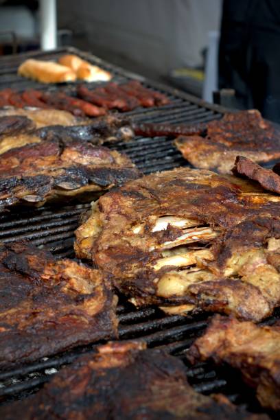 istock Close up of a typical argentinian barbecue 1169230048