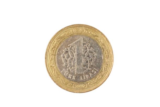 istock A Turkish one lira coin isolated on a white background 1169233211