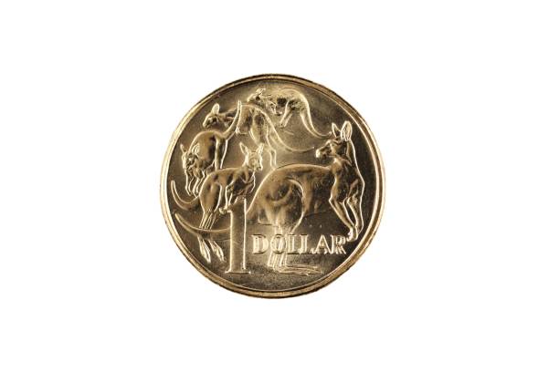 istock A gold Australian one dollar coin isolated on white 1169233806