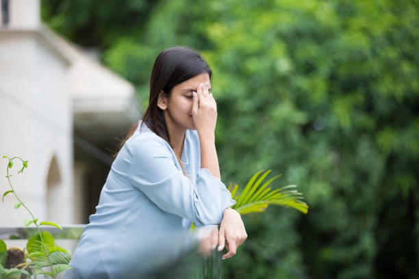 istock Doing some thinking on the balcony stock photo 1169236438