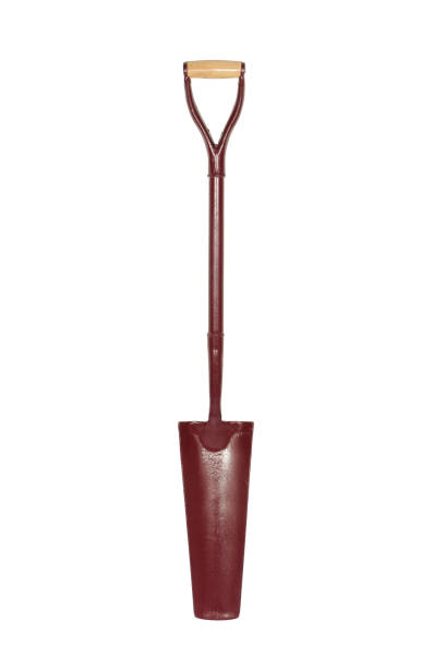 istock A Steel Shovel Draining Myd isolated on white with clipping path 1169237209
