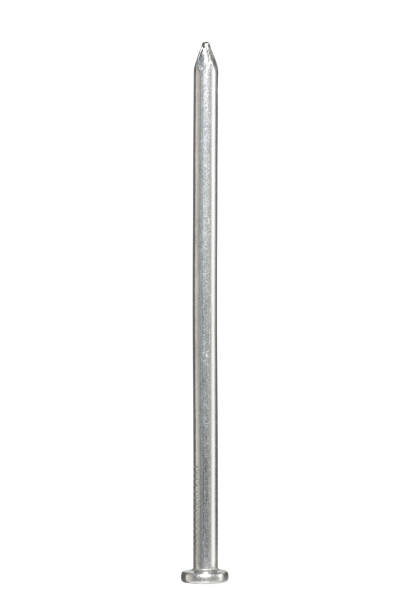 istock A four inch (100mm) nail isolated on white with clipping path 1169237238