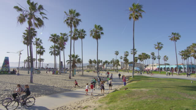 People in Venice Beach, LA
