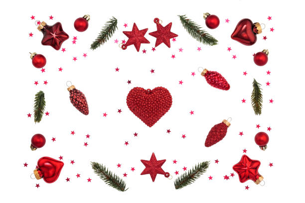 istock Christmas ornament on white. 1169242923