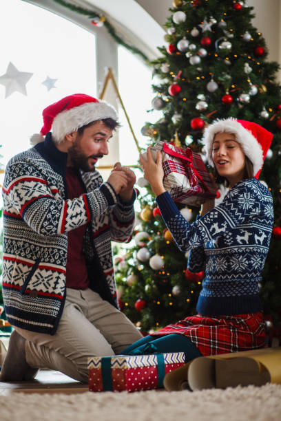 istock Fun with Christmas gifts 1169246358