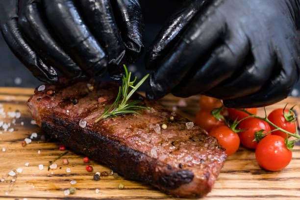 istock steakhouse menu striploin steak chef beef meat 1169246734