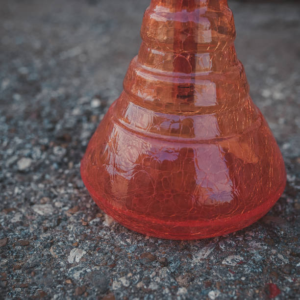 istock part of the hookah, modern design, on a brick background. 1169246998