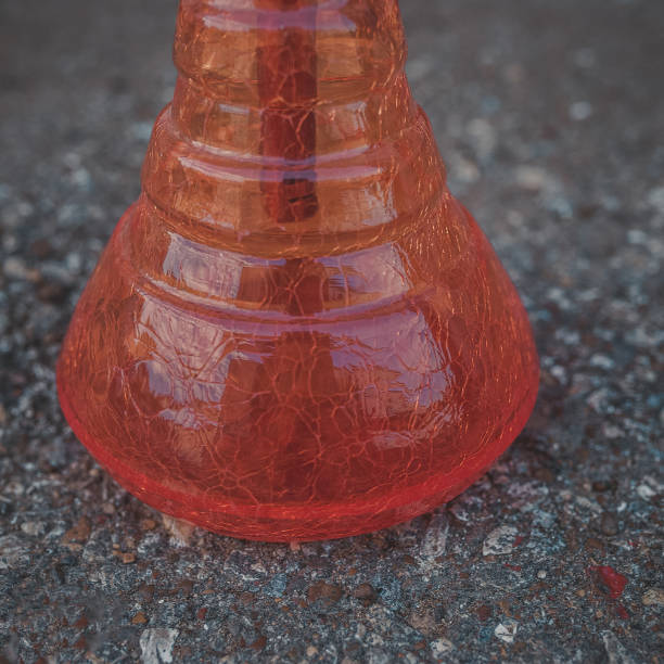 istock part of the hookah, modern design, on a brick background. 1169247016