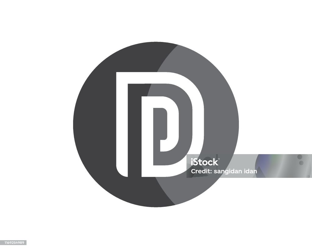 Logo Concept Design Rounded Line Initial Letter Mm Symbol Graphic Template  Element Vector Stock Illustration - Download Image Now - iStock