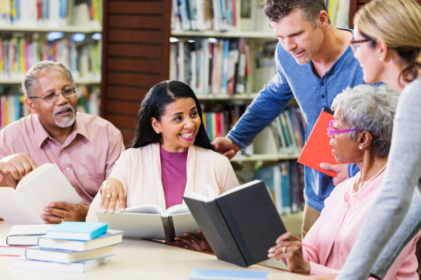 istock Diverse group of students taking adult education class 1169256689