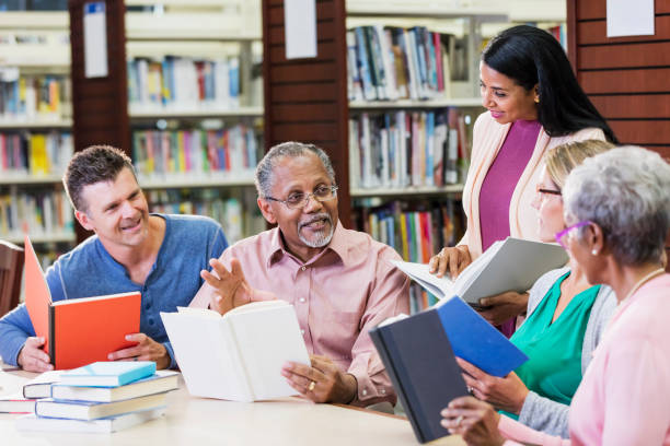 istock Diverse group of students taking adult education class 1169256734