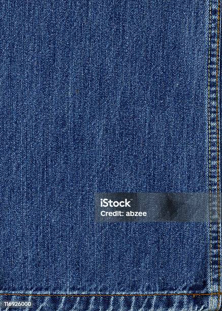 Alta Resolução Blue Denim Com Bainhas - Fotografias de stock e mais imagens de Algodão - Algodão, Amostra de Tecido - Têxtil, Azul