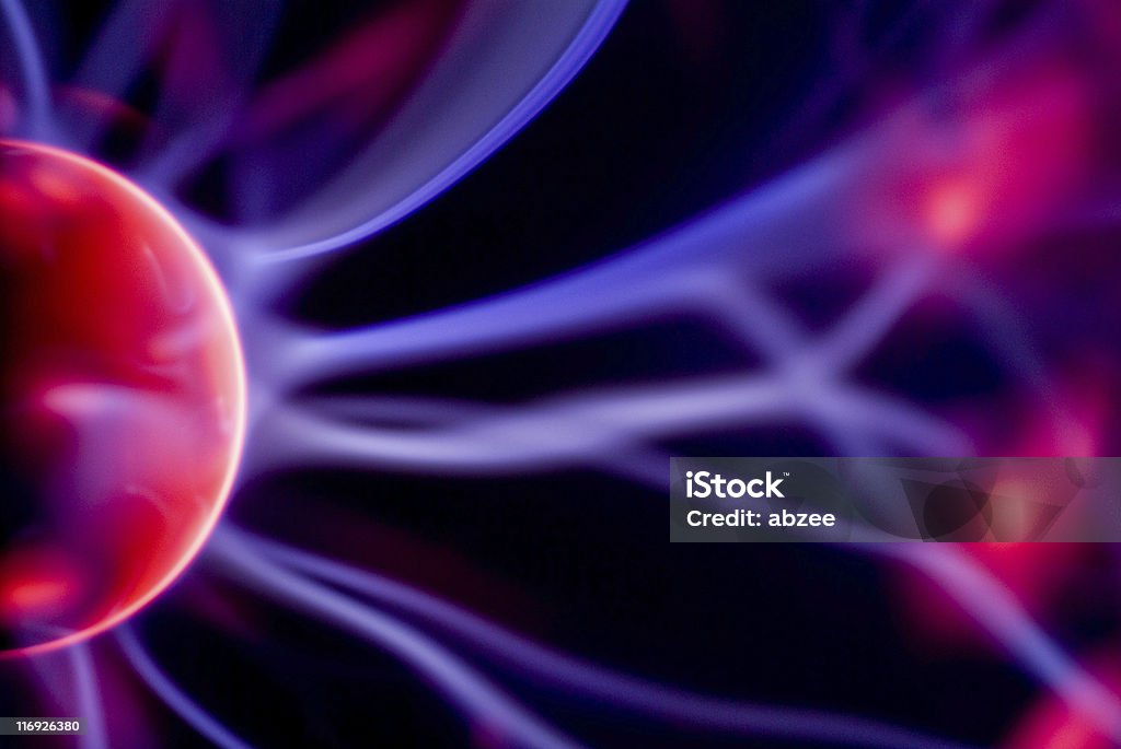 Плазме лампа - Стоковые фото Атом роялти-фри