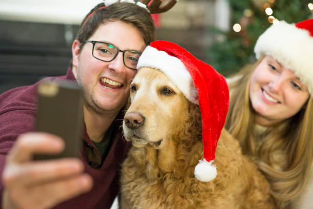 istock Christmas Family Selfie 1169264653
