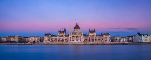 istock Budapest Parliament House at Dusk 1169267684