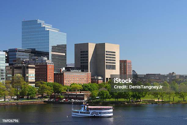 Horizonte De Boston - Fotografias de stock e mais imagens de Hospital - Hospital, Massachusetts, Boston - Massachusetts