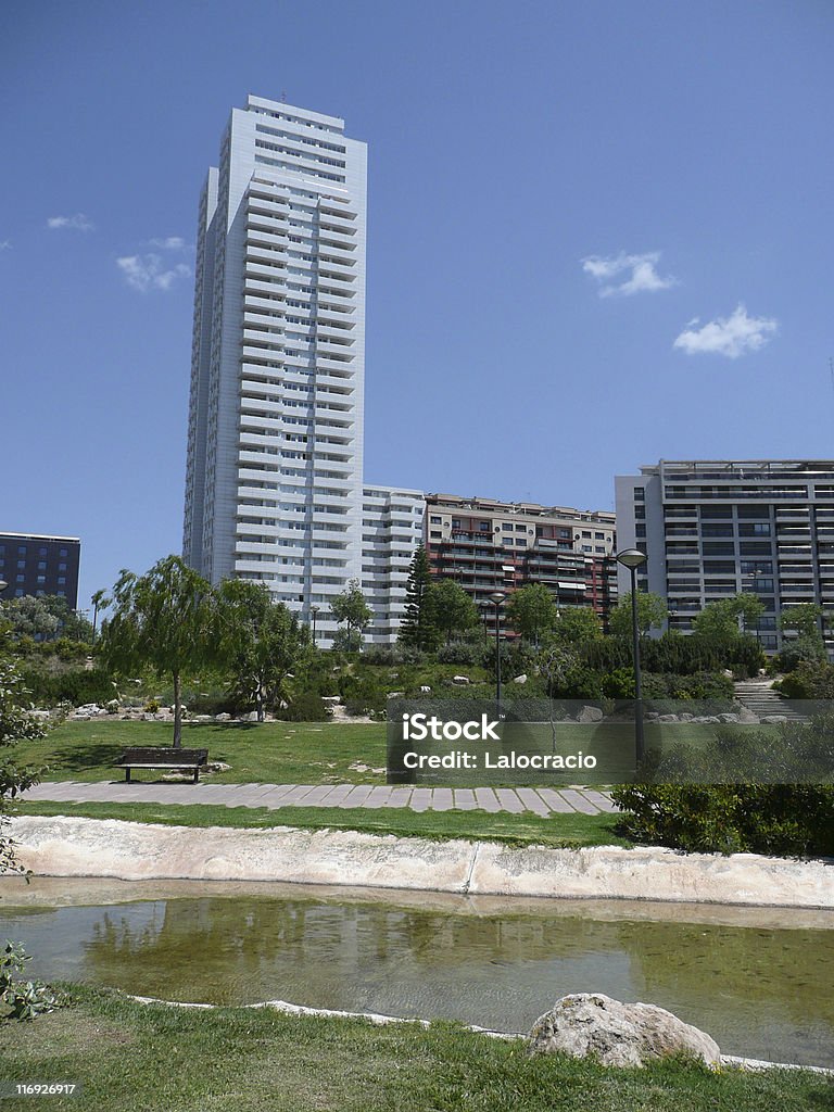 Building Valencia, urban landscape. Building Exterior Stock Photo