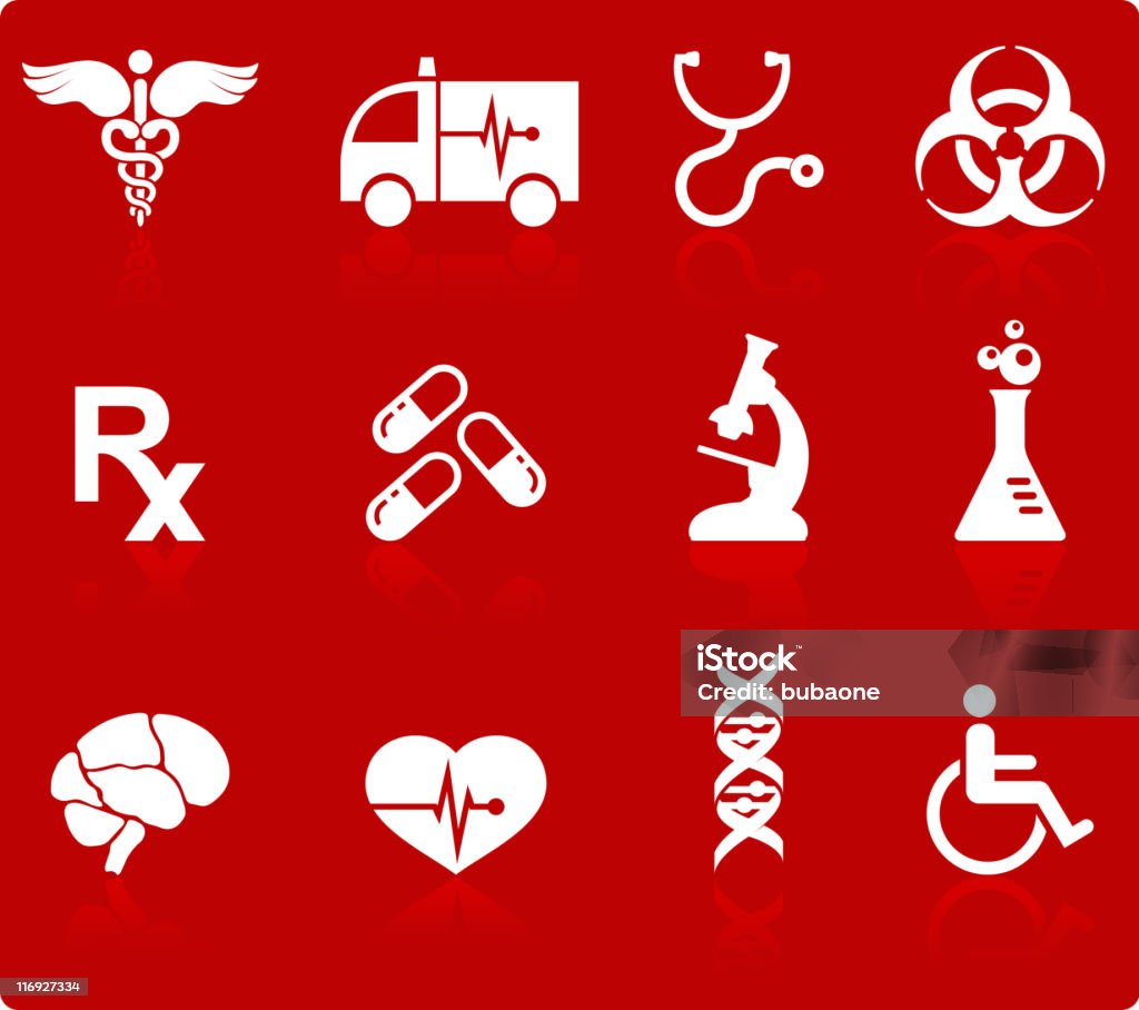 Icono de médicos imagen de fondo. - arte vectorial de Ícono libre de derechos