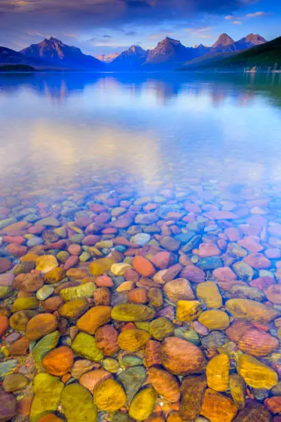 Photo of Glacier National Park in Montana USA