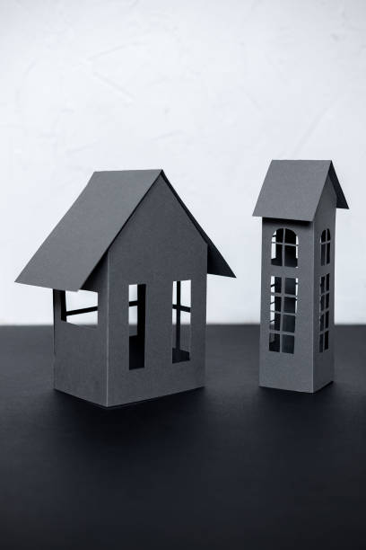 istock Houses from paper and cardboard 1169280462