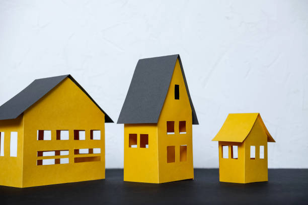 istock Houses from paper and cardboard 1169280478