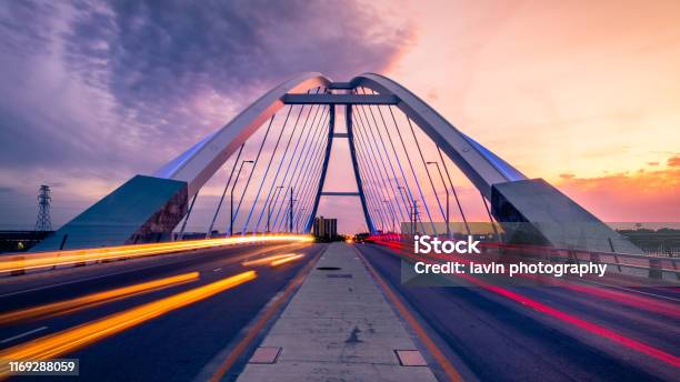 Lowry Bridge In Minneapolis At Sunset Stock Photo - Download Image Now - Bridge - Built Structure, Minneapolis, Minnesota