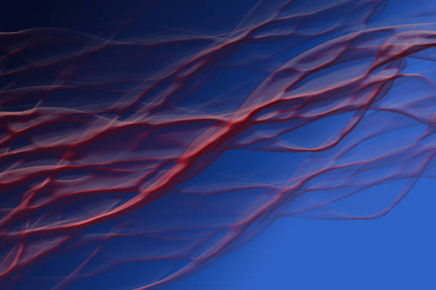 istock Geometric abstract background with colorful lines 1169290626