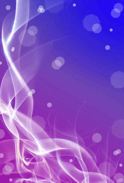 istock lilac and blue background with smoke curls 1169293266