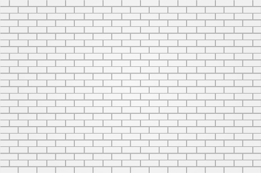 white brick tile wall background illustration vector