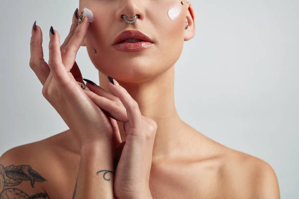 istock Adding a touch of moisture to my skin 1169302464