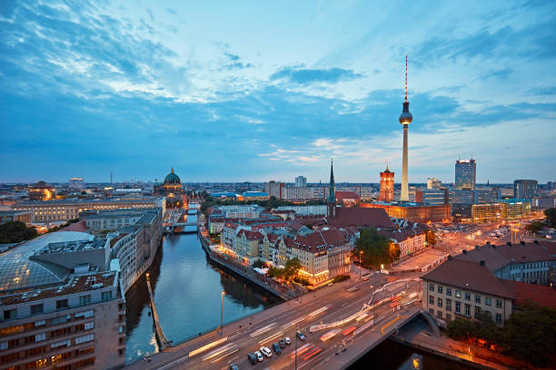 istock Skyline of Berlin at dusk 1169303360