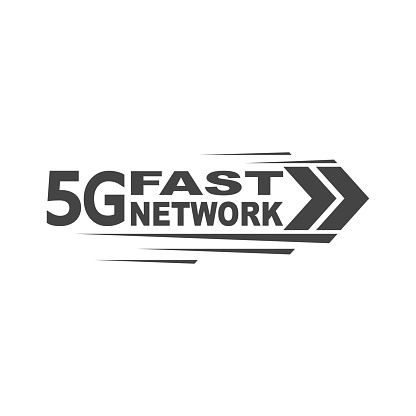 Vector technology icon network sign 5G. Fast Network Internet 5G concept. Illustration 5g internet. EPS 10