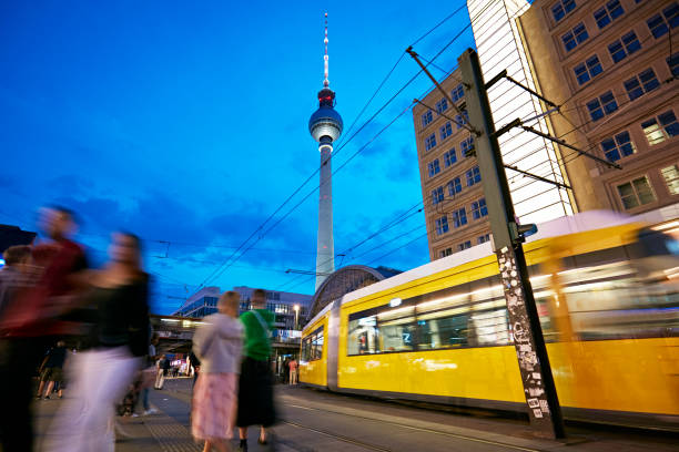 istock Nightlife in Alexanderplatz, Berlin, Germany 1169308727