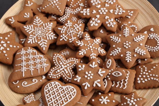 Gingerbread cookies.