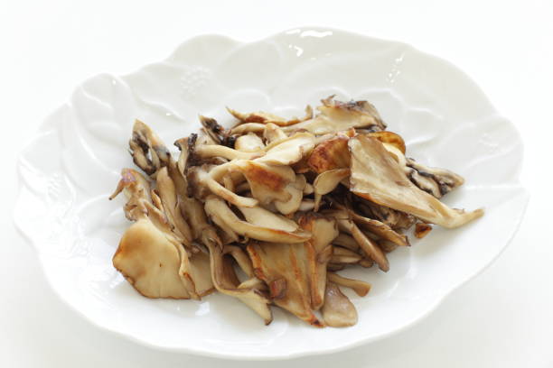 istock Japanese maitake mushroom stir fried with sesame seed 1169311571