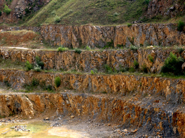 istock Mountain from stone in quarry 1169311853