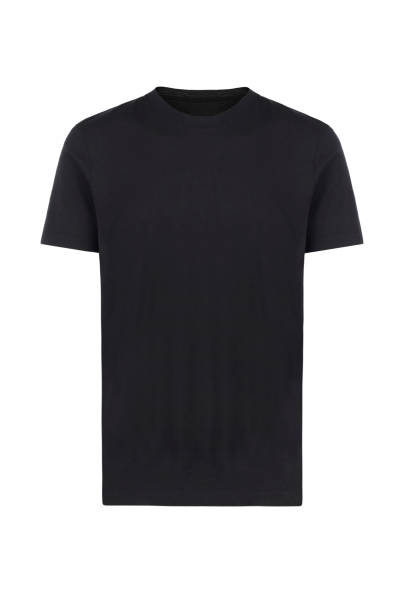istock Blank black t-shirt, front view 1169316782