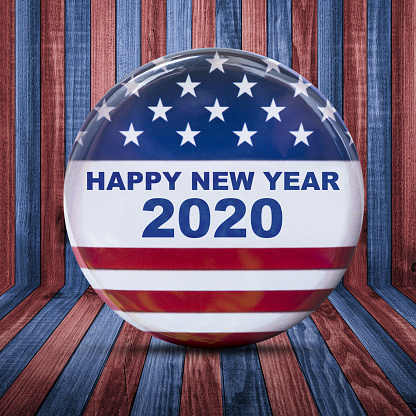 new year badge for the usa