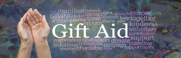 istock Gift Aid Charity Awareness Word Cloud Banner 1169318040