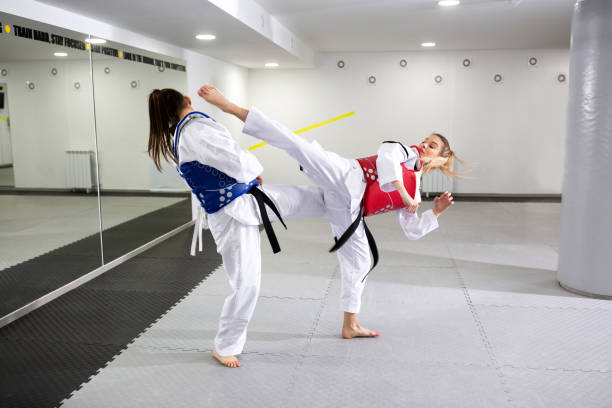 istock Protective gear in martial art sparring 1169319241