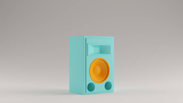 istock Gulf Blue Turquoise and Orange Traditional Speaker Loudspeaker 1169319419